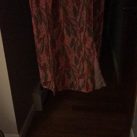 Women's Cold Shoulder Charming Charlie NWT Multi Colored Maxi Dress - Picture 7 of 10